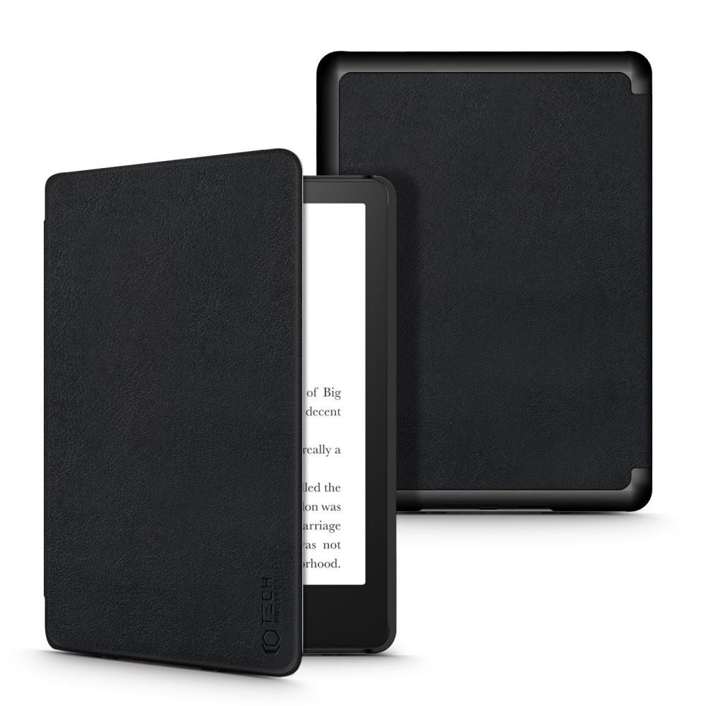 Hülle für Amazon Kindle Paperwhite 5 Zoll, Tech-Protect, SmartCase, Schwarz