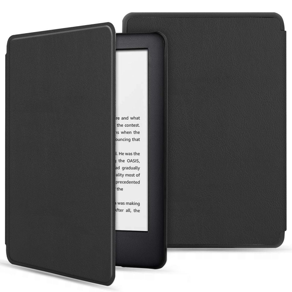 Hülle für Amazon Kindle Paperwhite 5 Zoll, Techsuit, SmartCover, Schwarz