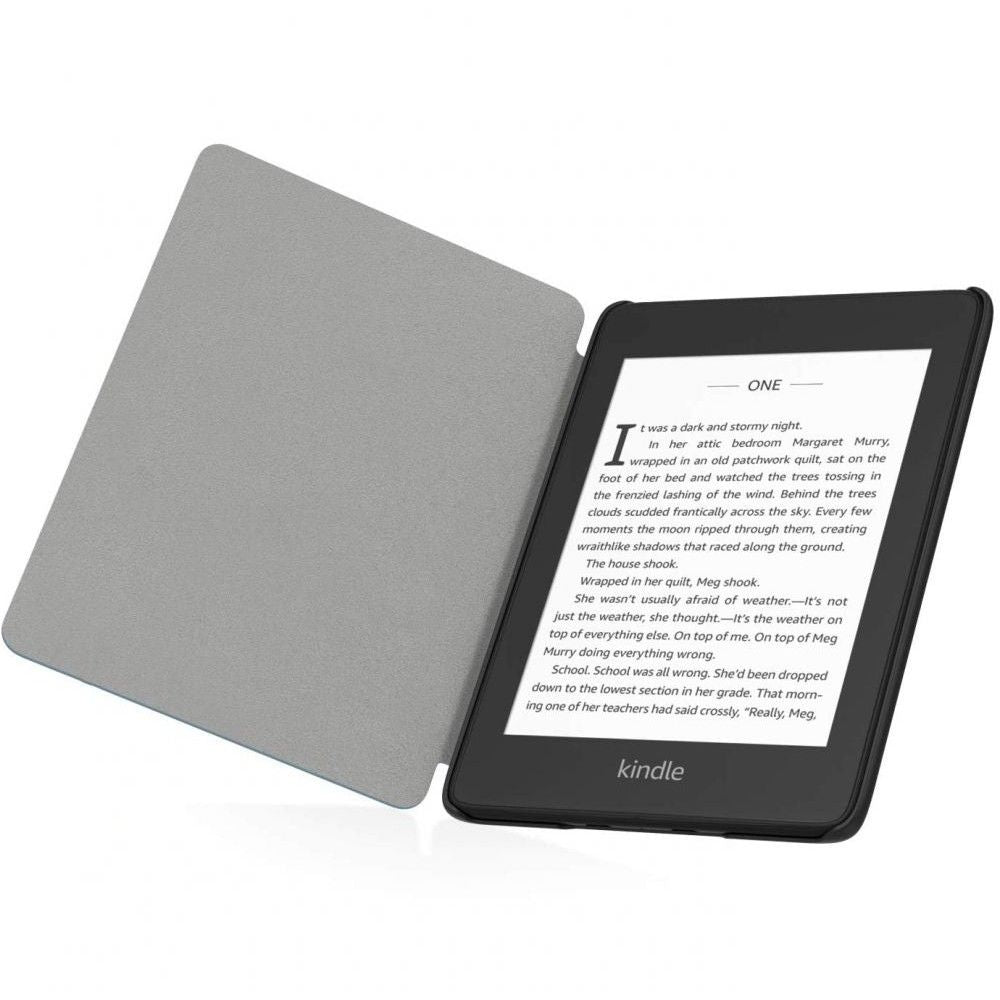 Hülle für Amazon Kindle Paperwhite 5 Zoll, Techsuit, SmartCover, Schwarz