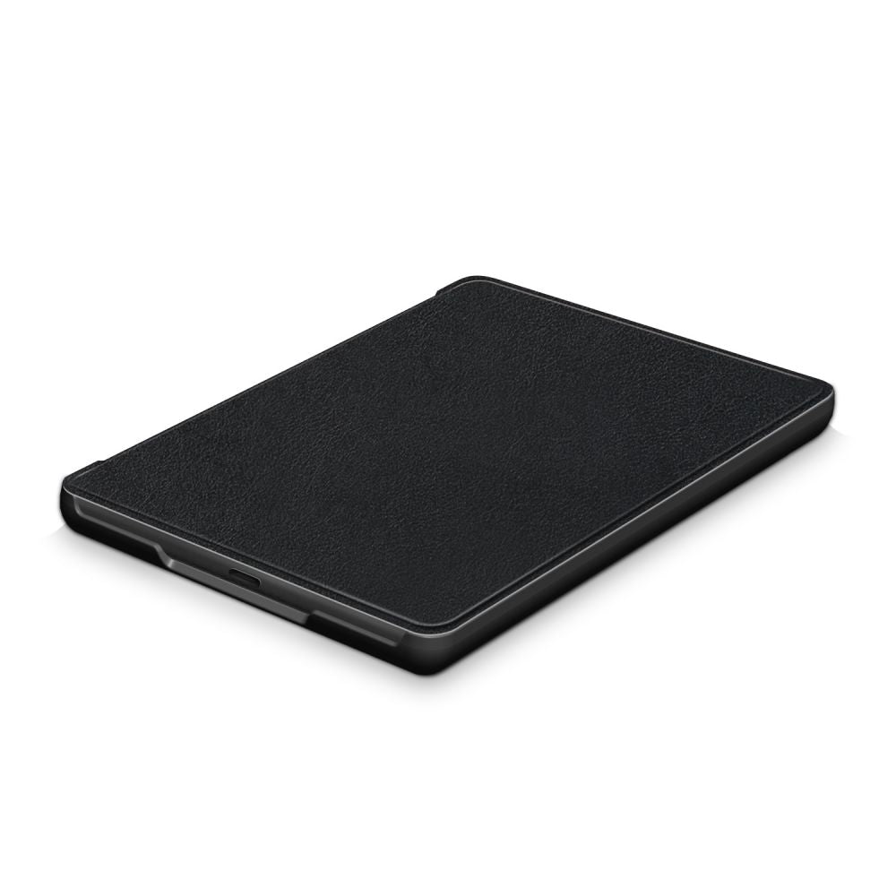 Hülle für Amazon Kindle Paperwhite 5 Zoll, Techsuit, SmartCover, Schwarz