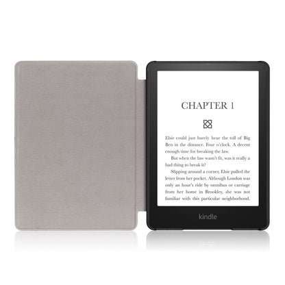 Hülle für Amazon Kindle Paperwhite 5 Zoll, Techsuit, SmartCover, Schwarz