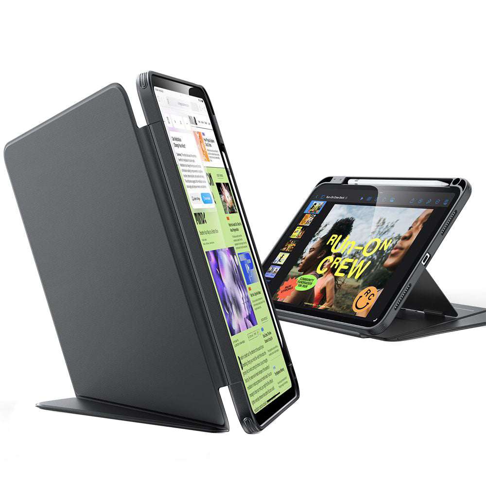 Hülle für Apple iPad (2025) / (2022), ESR, Flip Hybrid, Schwarz
