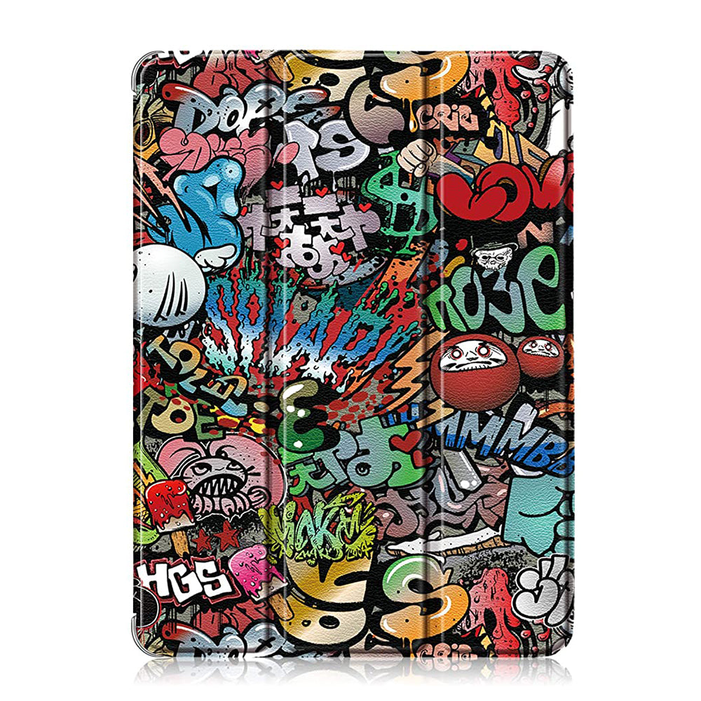 Hülle für Apple iPad 10.2 (2021) / 10.2 (2020) / 10.2 (2019), Techsuit, FoldPro, Mehrfarbig