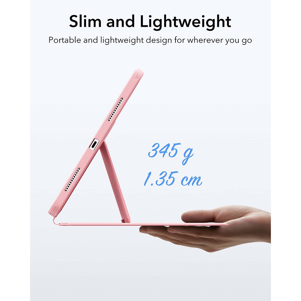 Hülle für Apple iPad (2025) / (2022), ESR, Flip Hybrid, Rosa