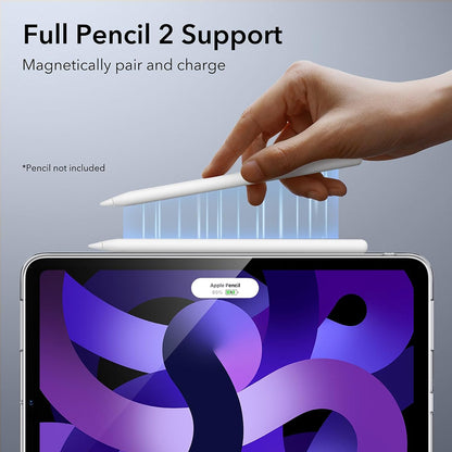 Hülle für Apple iPad Air 11 (2025) / Air 11 (2024) / Air (2022) / Air (2020), ESR, Project Zero, Satinschwarz