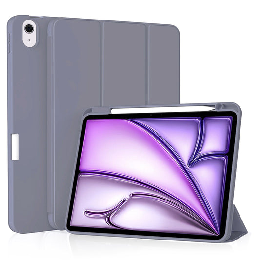 Hülle für Apple iPad Air 11 (2026) / iPad Air 11 (2025) / Air 11 (2024), Techsuit, Flex Trifold, Lila