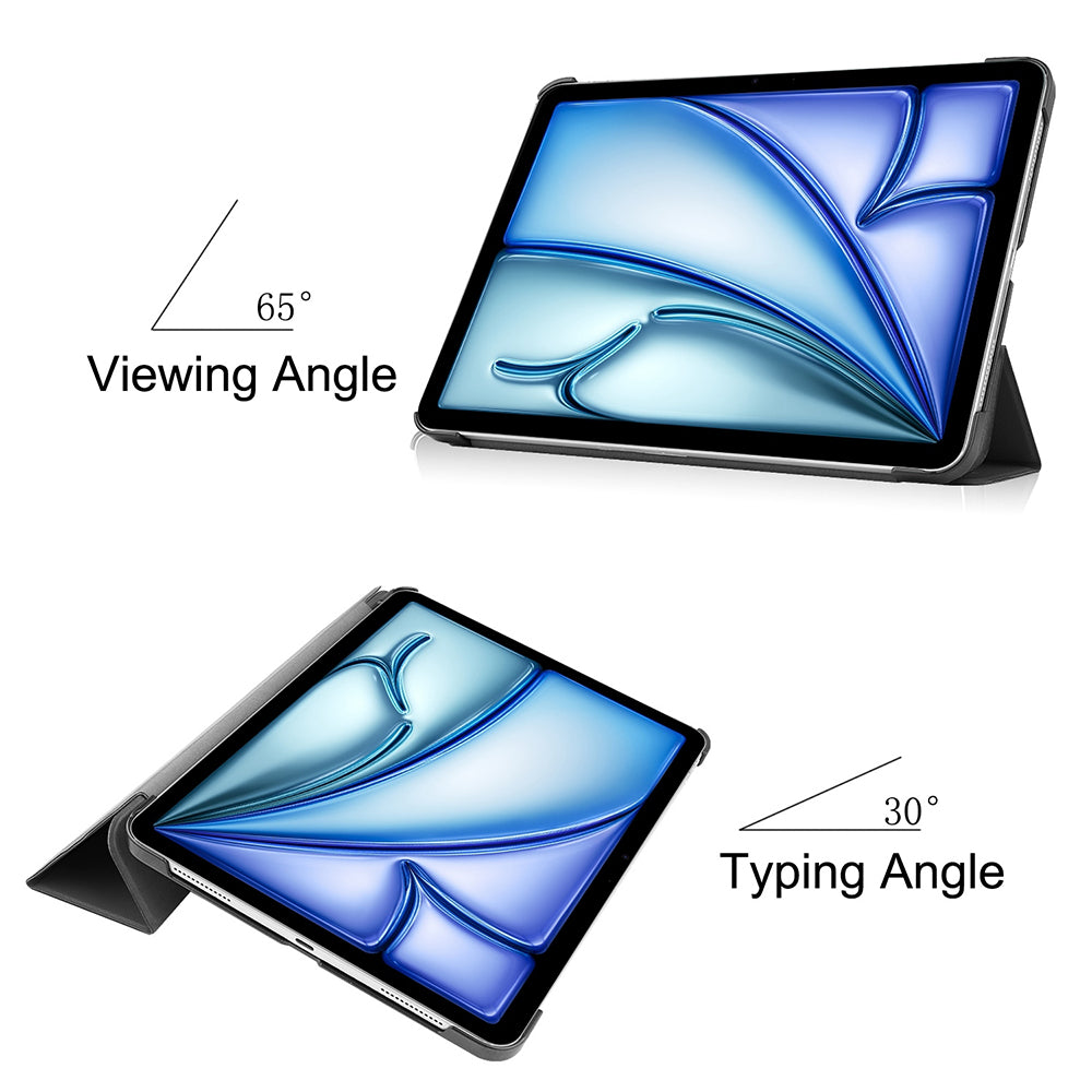 Case for Apple iPad Air 11 (2026) / iPad Air 11 (2025) / Air 11 (2024), Techsuit, FoldPro, Black
