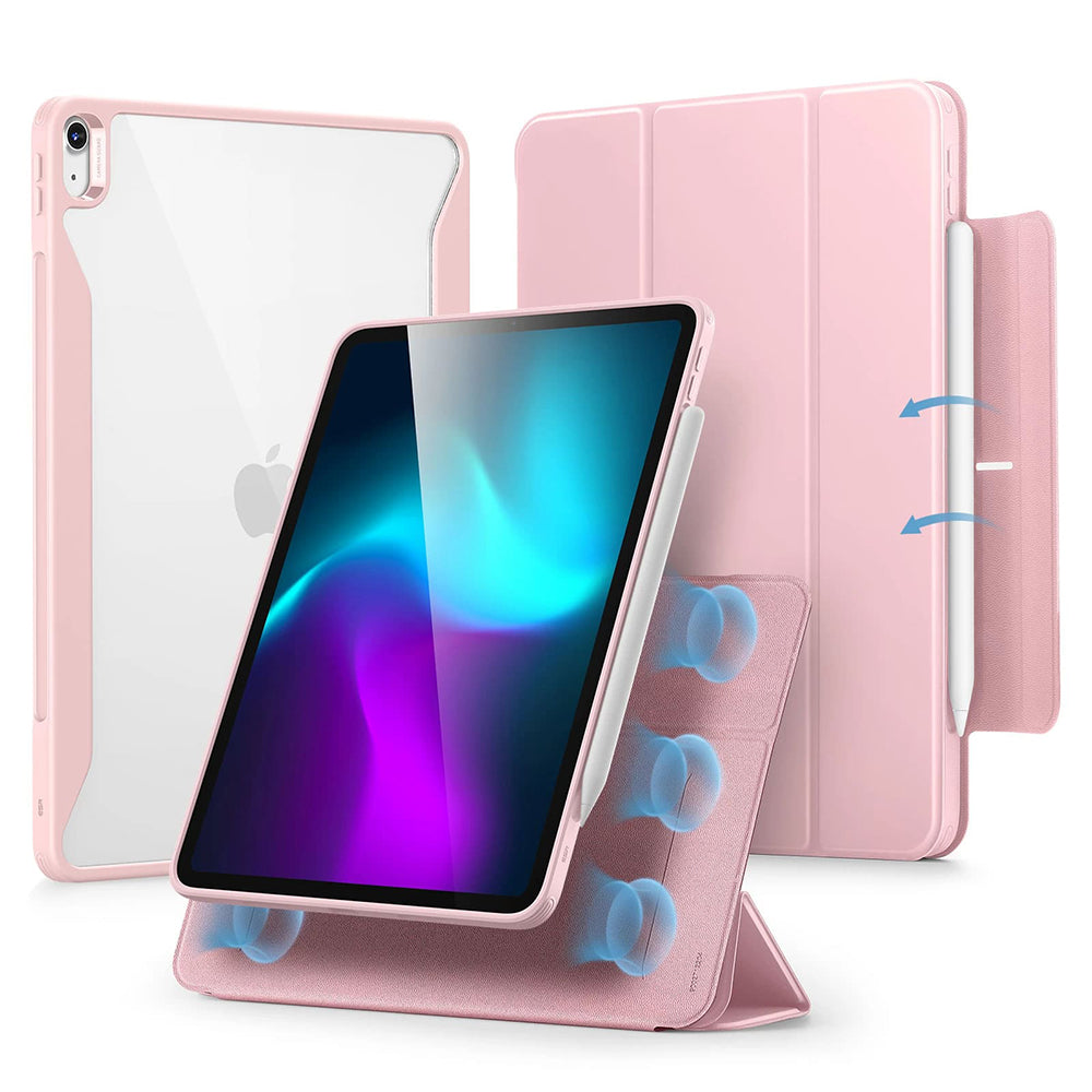 Case for Apple iPad Air 13 (2026) / Air 13 (2025) / Air 13 (2024), ESR, Rebound Hybrid, Pink