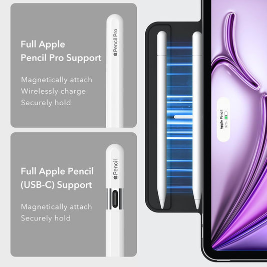 Hülle für Apple iPad Air 13 (2026) / Air 13 (2025) / Air 13 (2024), ESR, Rebound, Schwarz