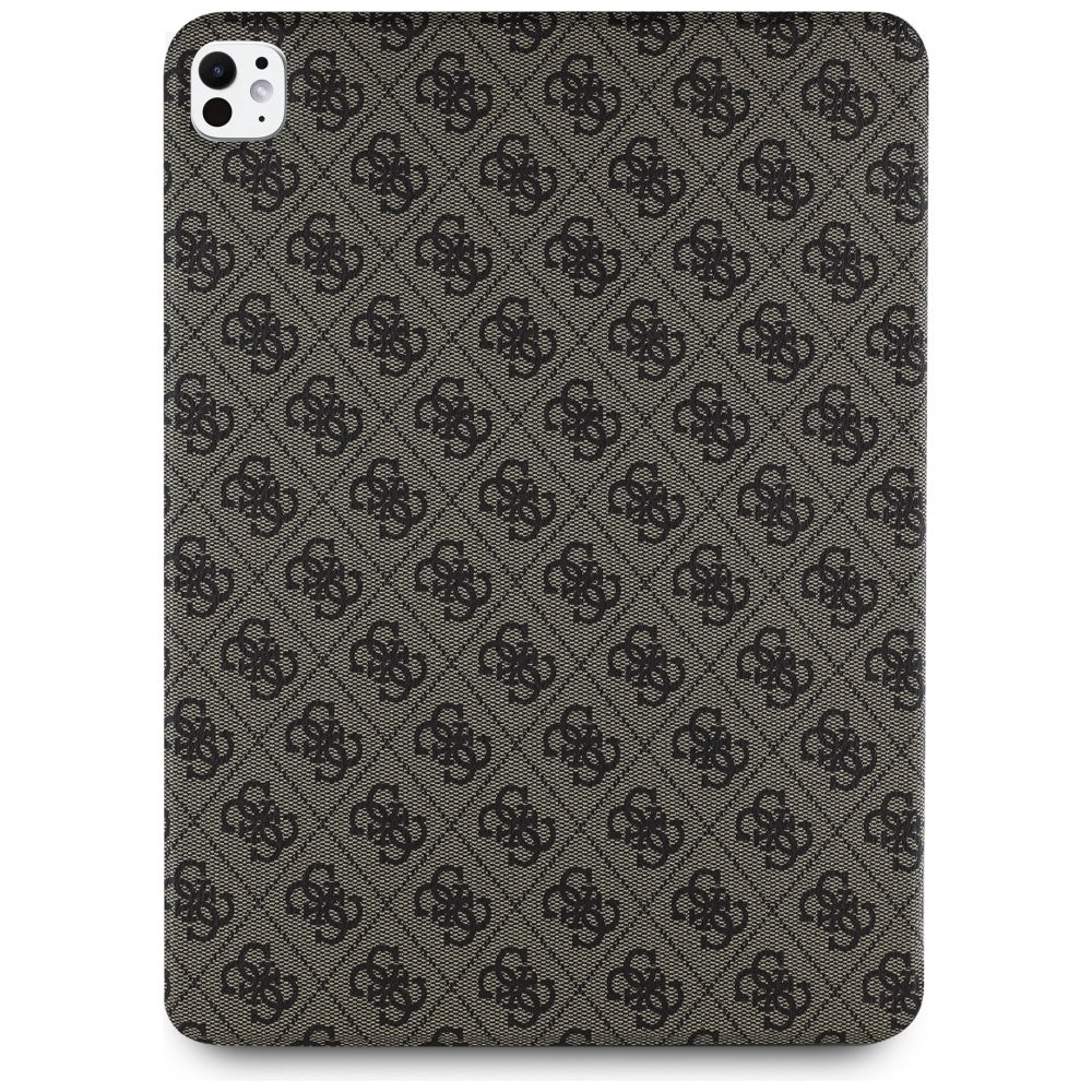 Hülle für Apple iPad Air 13 (2025) / Air 13 (2024), Guess, 4G Big Logo, Braun