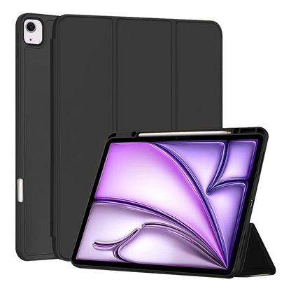 Hülle für Apple iPad Air 13 (2026) / Air 13 (2025) / Air 13 (2024), Techsuit, Flex Trifold, Schwarz