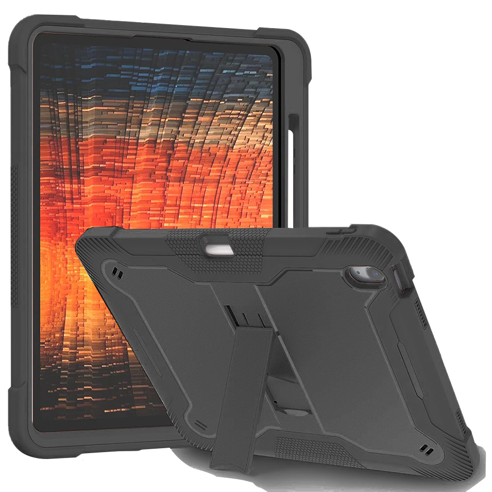 Hülle für Apple iPad Air 13 (2026) / Air 13 (2025) / Air 13 (2024), Techsuit, Rugged TabShell, Schwarz