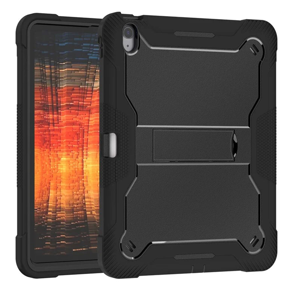 Hülle für Apple iPad Air 13 (2026) / Air 13 (2025) / Air 13 (2024), Techsuit, Rugged TabShell, Schwarz