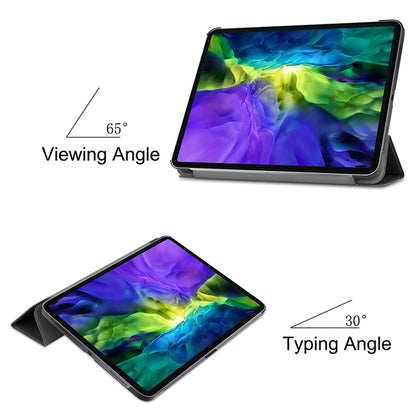 Hülle für Apple iPad Pro 11 (2022) / Pro 11 (2021) / Pro 11 (2020) / Pro 11 (2018), Techsuit, FoldPro, Schwarz