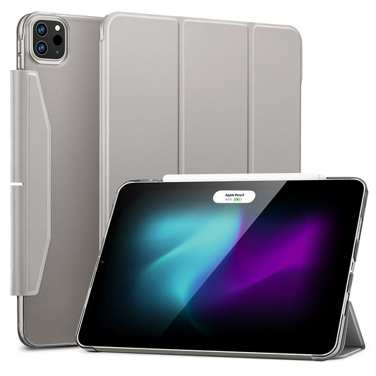 Hülle für Apple iPad Pro 11 (2024), ESR, Ascend Trifold, Grau