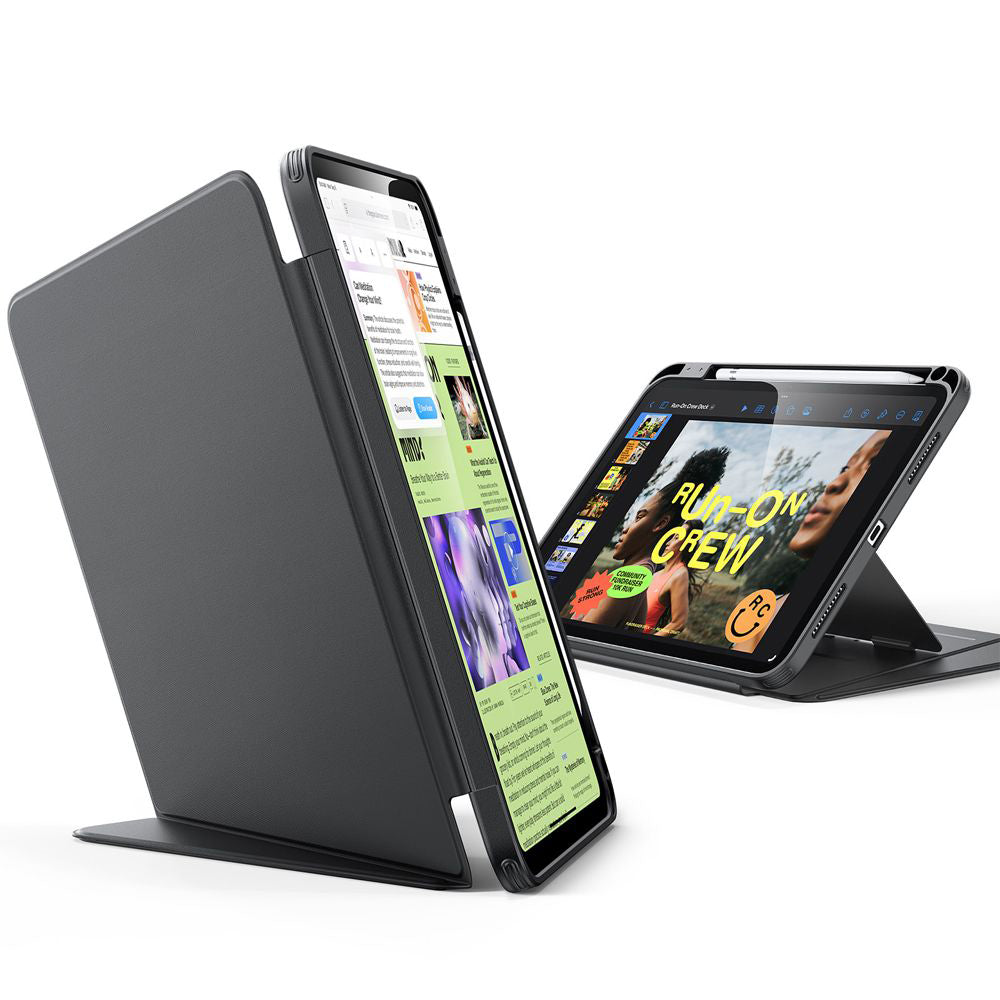 Hülle für Apple iPad Pro 13 (2024), ESR, Flip Hybrid mit Stifthalter, Schwarz