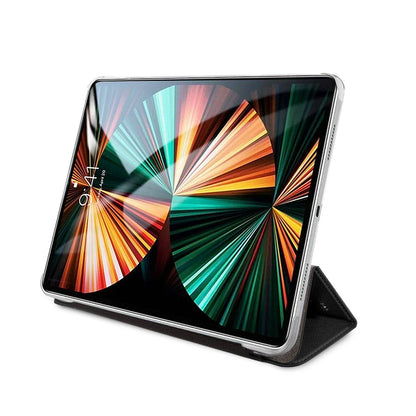 Hülle für Apple iPad Pro 13 (2024), Karl Lagerfeld, Saffiano Karl & Choupette, Schwarz.