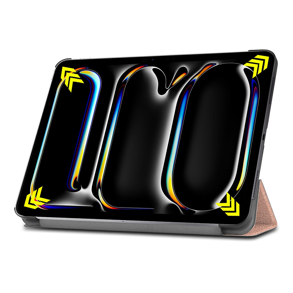 Hülle für Apple iPad Pro 13 (2024), Techsuit, FoldPro, Rosa