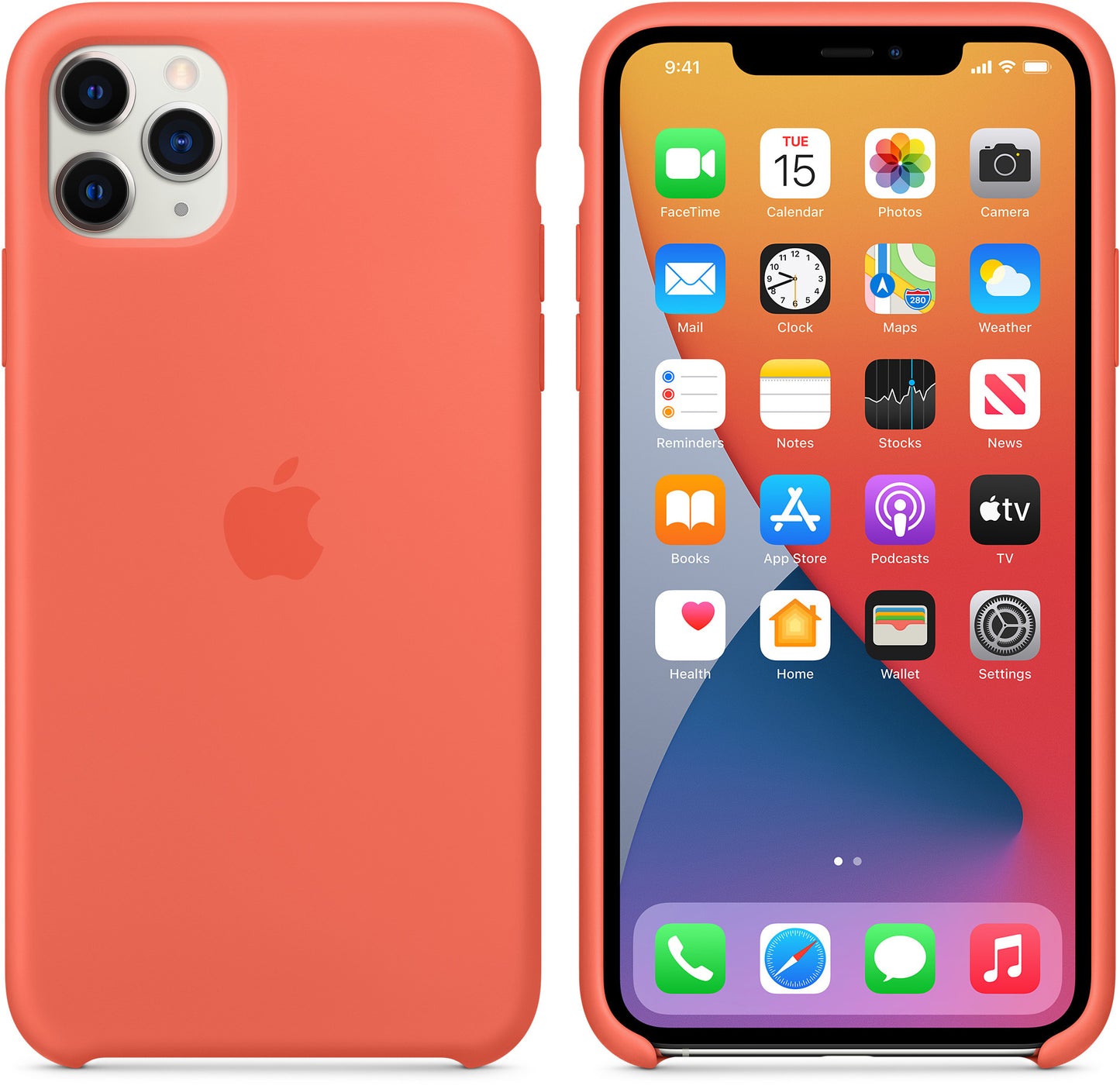 Hülle für Apple iPhone 11 Pro Max, Orange MX022ZE/A