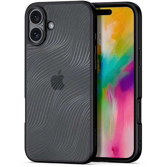 Hülle für Apple iPhone 16, DUX DUCIS, Aimo, Schwarz