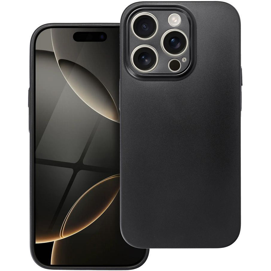 Hülle für Apple iPhone 15 Pro, OEM, UltraThin Matt, Schwarz