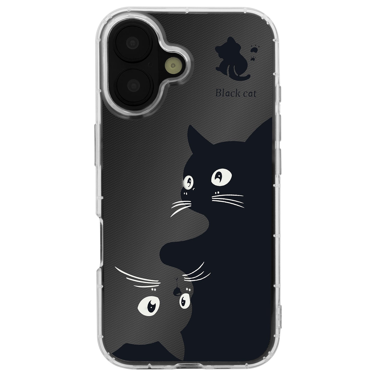 Hülle für Apple iPhone 17, OEM, Ultra Trendy Cat, Schwarz
