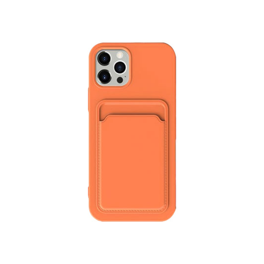 Hülle für Apple iPhone 15 Pro Max, XO Design, Kartenfach, Orange