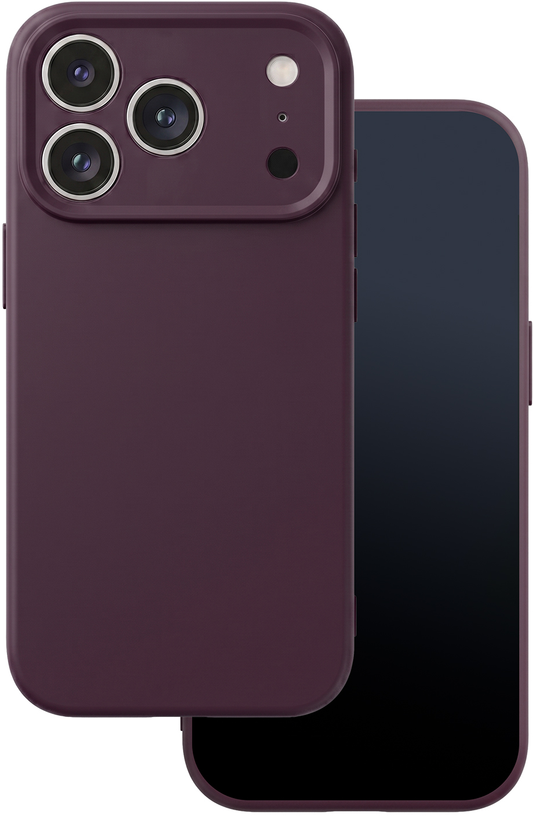Case for Apple iPhone 18 Pro / 17 Pro, OEM, Silicone, Burgundy