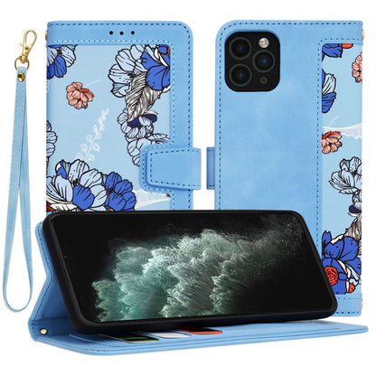 Hülle für Apple iPhone 11 Pro Max, Techsuit, FlipCraft, Blau