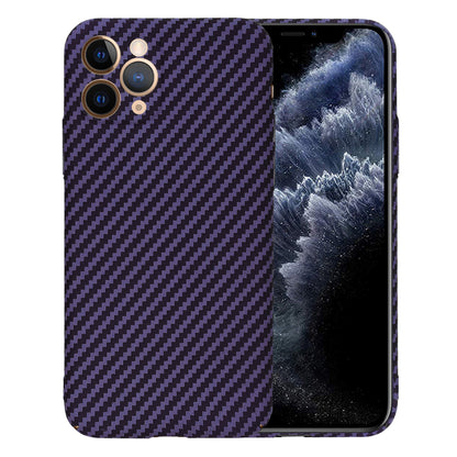 Case for Apple iPhone 11 Pro, Techsuit, Carbonite FiberShell, Purple