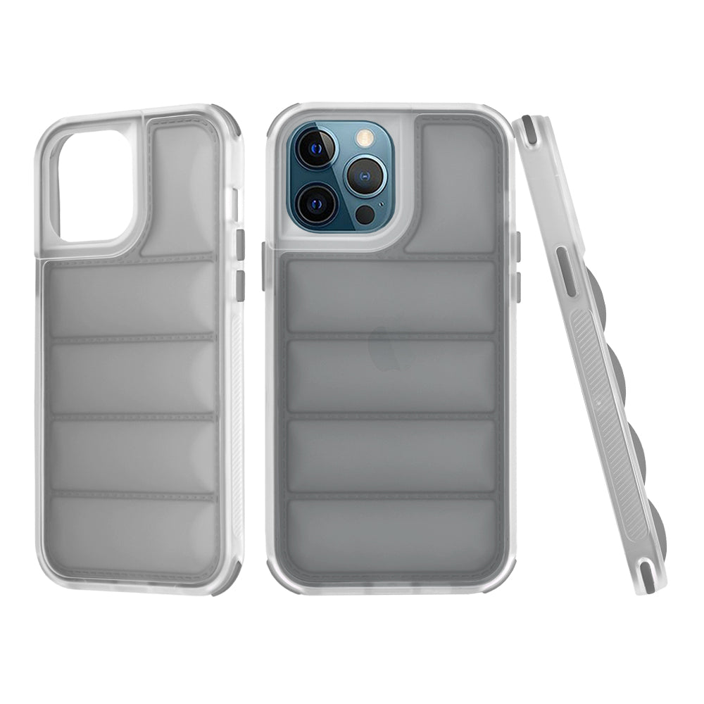 Hülle für Apple iPhone 12 Pro Max, Techsuit, Wave Shield, Schwarz