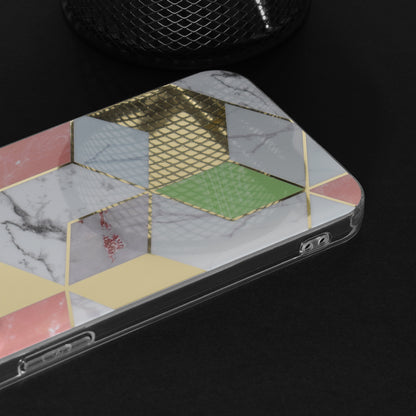 Hülle für Apple iPhone 13 Pro Max, Techsuit, Marble, Lila