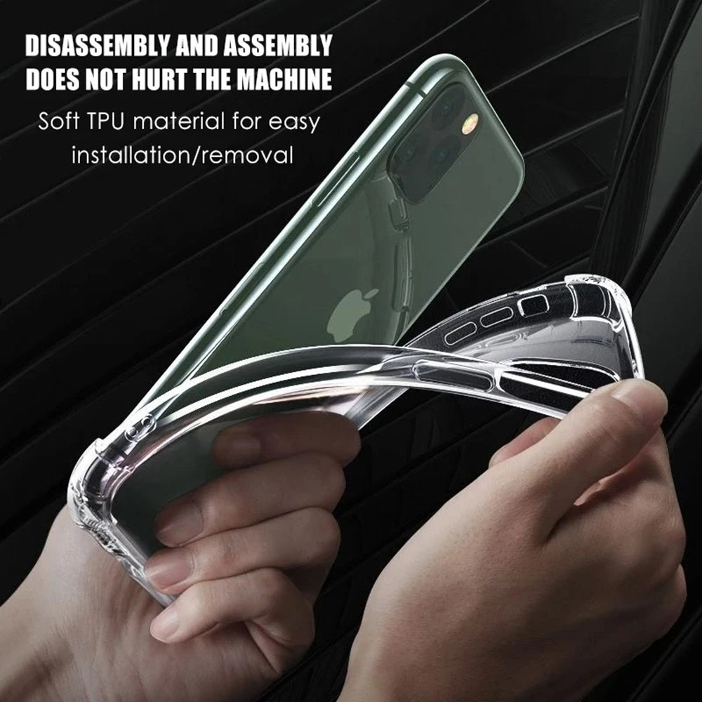 Case for Apple iPhone 13 Pro, Techsuit, Shockproof Clear, Transparent