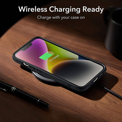 Hülle für Apple iPhone 14 Plus, ESR, Air Shield Boost Kickstand, Schwarz