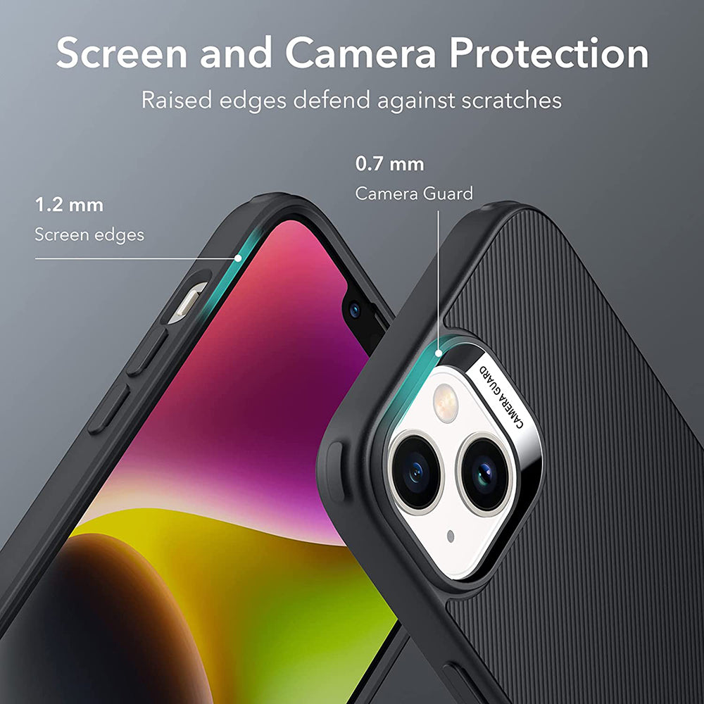 Hülle für Apple iPhone 14 Plus, ESR, Air Shield Boost Kickstand, Schwarz