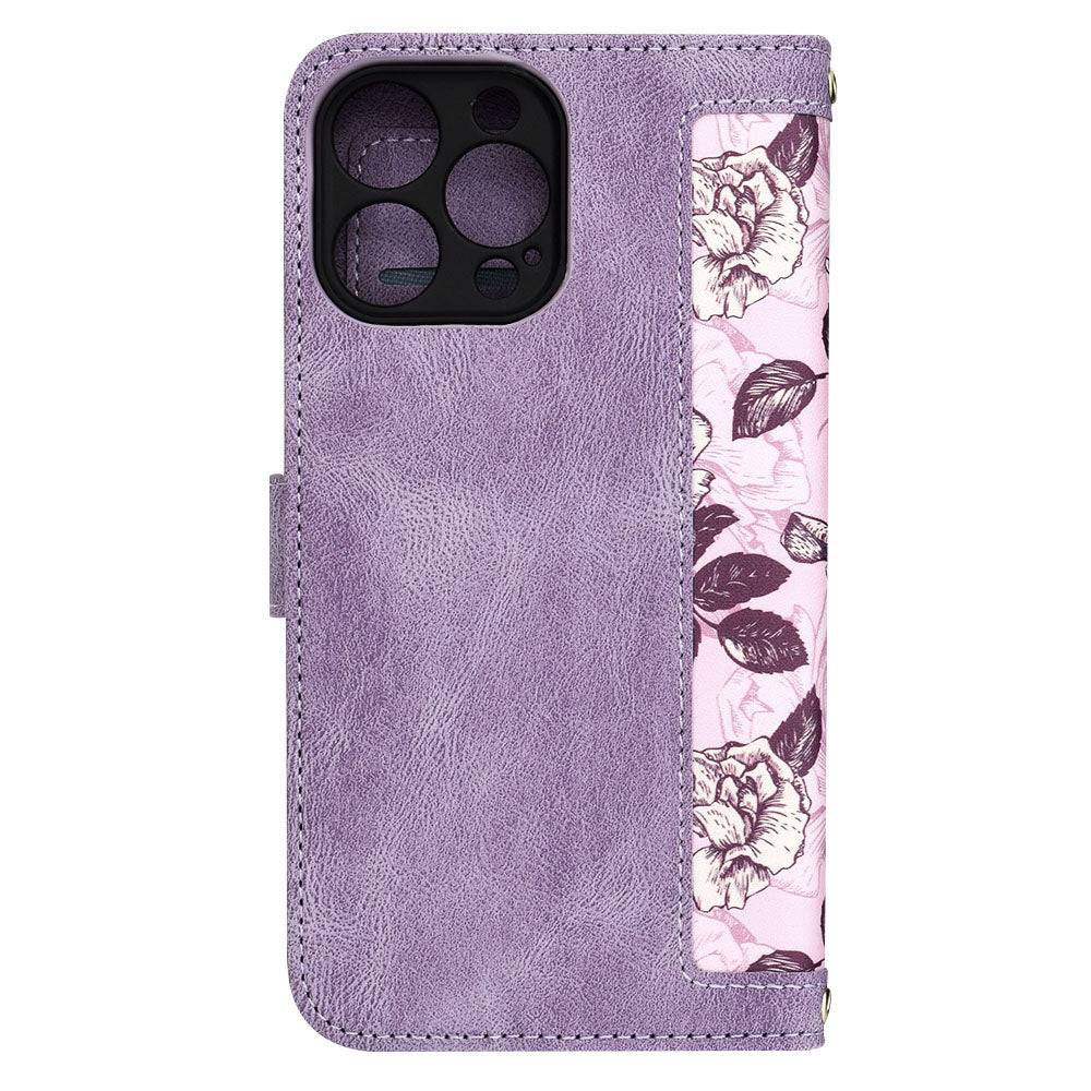 Hülle für Apple iPhone 14 Pro Max, Techsuit, FlipCraft, Lila