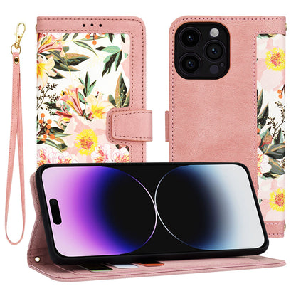 Hülle für Apple iPhone 14 Pro Max, Techsuit, FlipCraft, Rosa