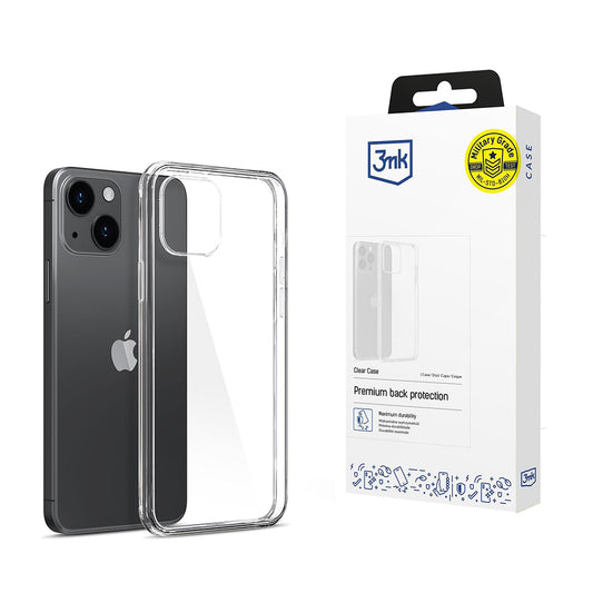 Hülle für Apple iPhone 15, 3MK, Klar, Transparent