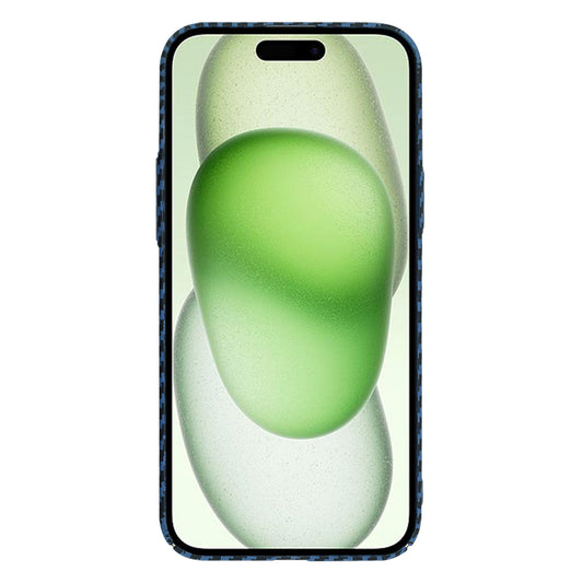 Hülle für Apple iPhone 15 Plus, Techsuit, Carbonite FiberShell, Türkis