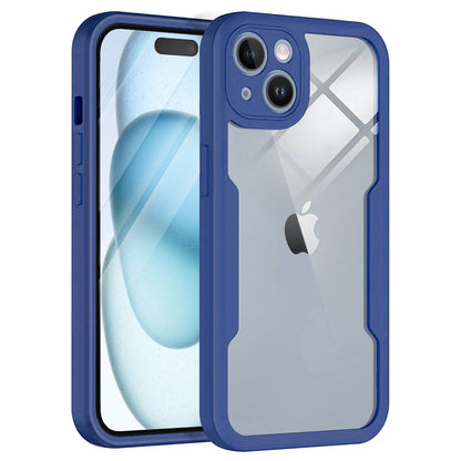 Hülle für Apple iPhone 15 Plus, Techsuit, ColorVerse 360, Blau