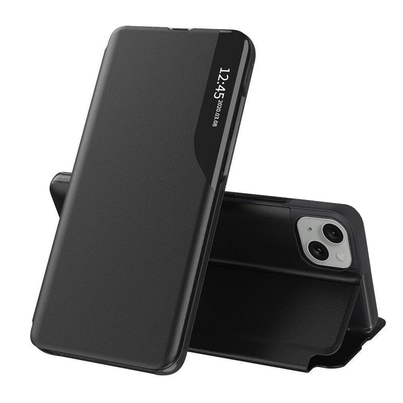 Hülle für Apple iPhone 15 Plus, Techsuit, eFold, Schwarz