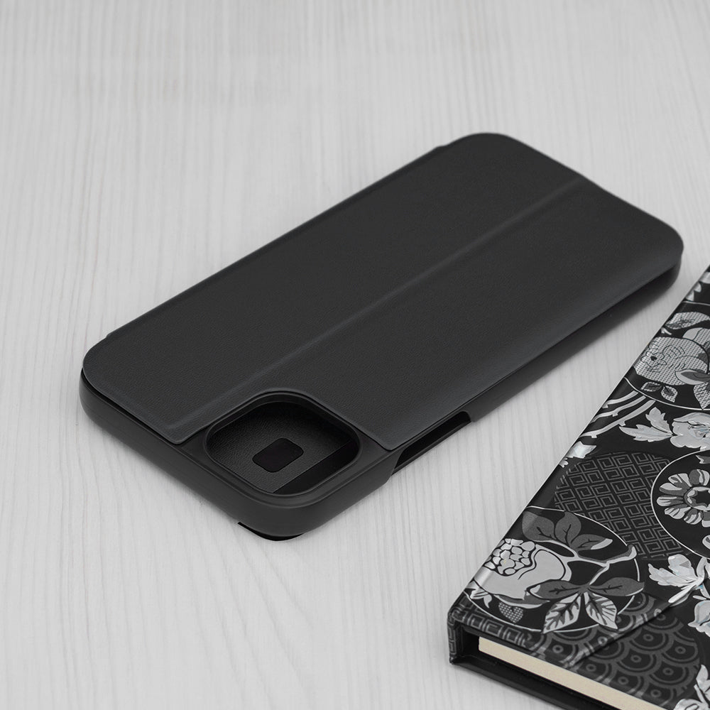 Hülle für Apple iPhone 15 Plus, Techsuit, eFold, Schwarz
