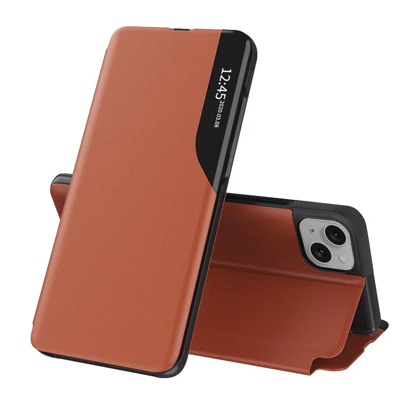 Hülle für Apple iPhone 15 Plus, Techsuit, eFold, Orange