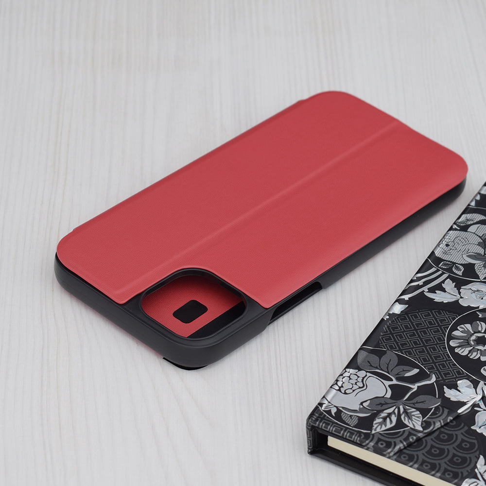 Hülle für Apple iPhone 15 Plus, Techsuit, eFold, Rot