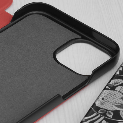 Hülle für Apple iPhone 15 Plus, Techsuit, eFold, Rot