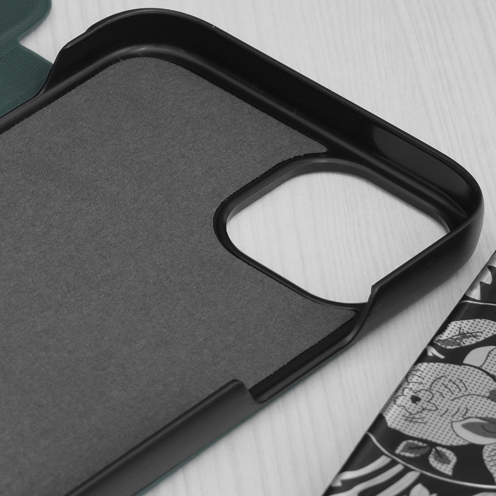 Hülle für Apple iPhone 15 Plus, Techsuit, eFold, Grün