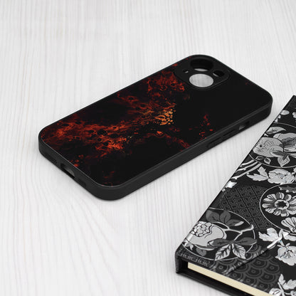 Hülle für Apple iPhone 15 Plus, Techsuit, Glaze, Rot