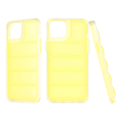 Hülle für Apple iPhone 15 Plus, Techsuit, Wave Shield, Gelb