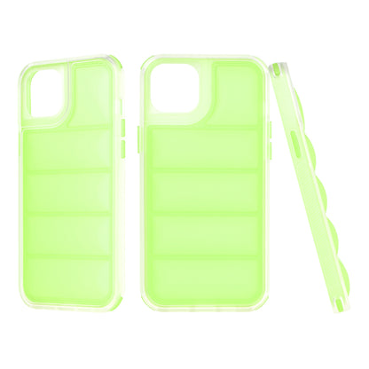 Hülle für Apple iPhone 15 Plus, Techsuit, Wave Shield, Grün