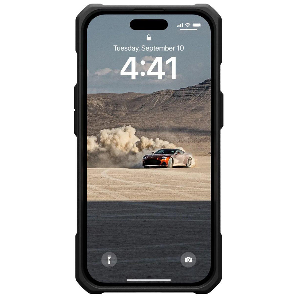 Case for Apple iPhone 15 Plus, Urban Armor Gear, Monarch Kevlar, Black